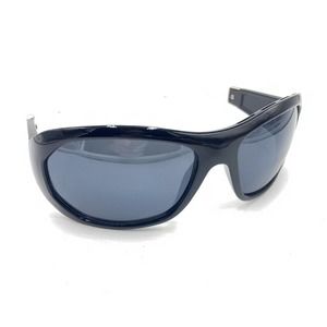 Menizzi Black White Multicolor Oversize Wrap Sunglasses Gray Lens Men Women